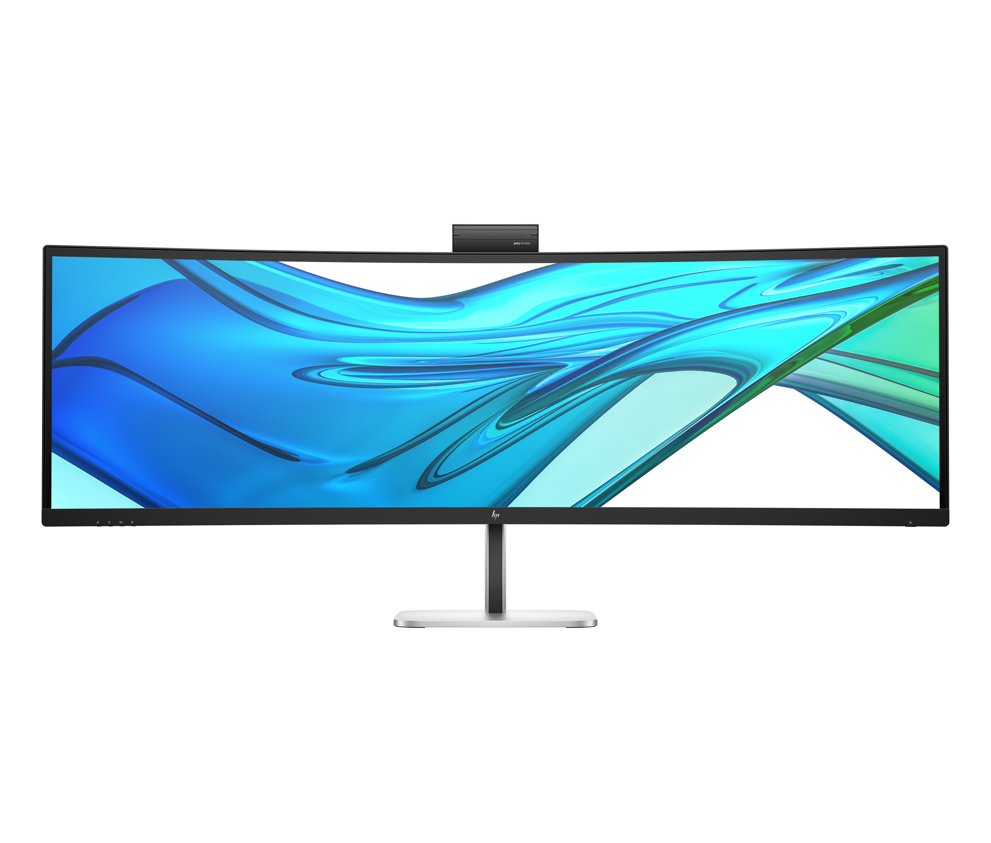 HP 549pm - Series 5 Pro - LED monitor - curved - 49" - 5120 x 1440 Dual Quad HD @ 165 Hz - VA - 400 cd/m� - 4000:1 - 5 ms - HDMI, DisplayPort, USB-C - black, silver (stand)