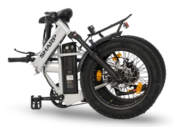 Sharp BK-FM03E-S electric bicycle Black, Silver Aluminium 17 – image 2