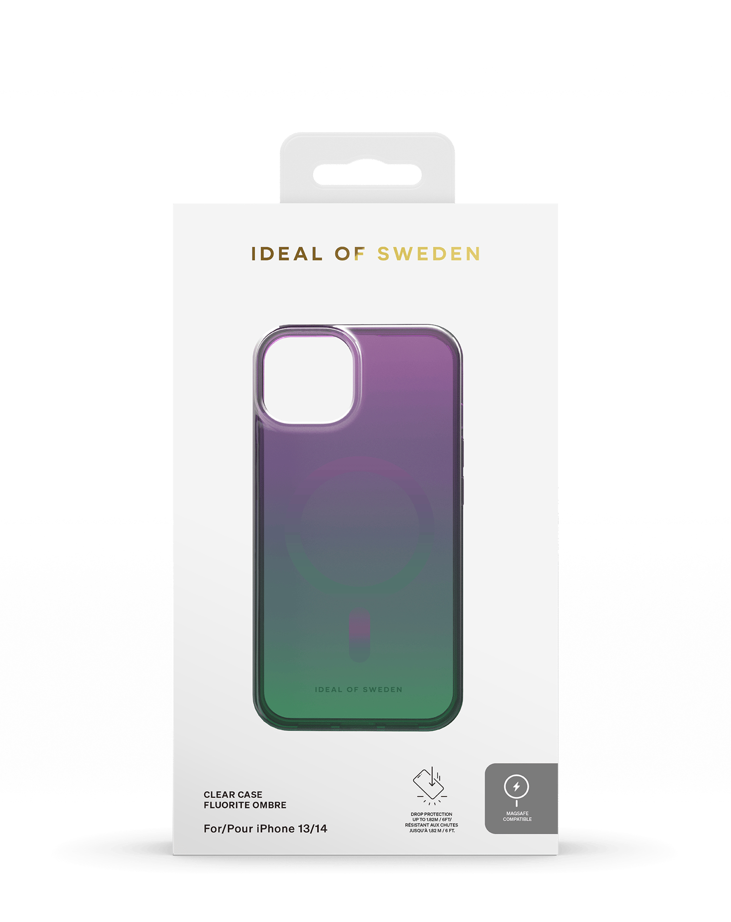 iDeal of Sweden Clear Case MagSafe iPhone 13/14 Fluorite Ombre – image 2