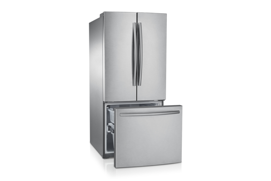 Samsung RF220NCTASR side-by-side refrigerator Freestanding – image 6
