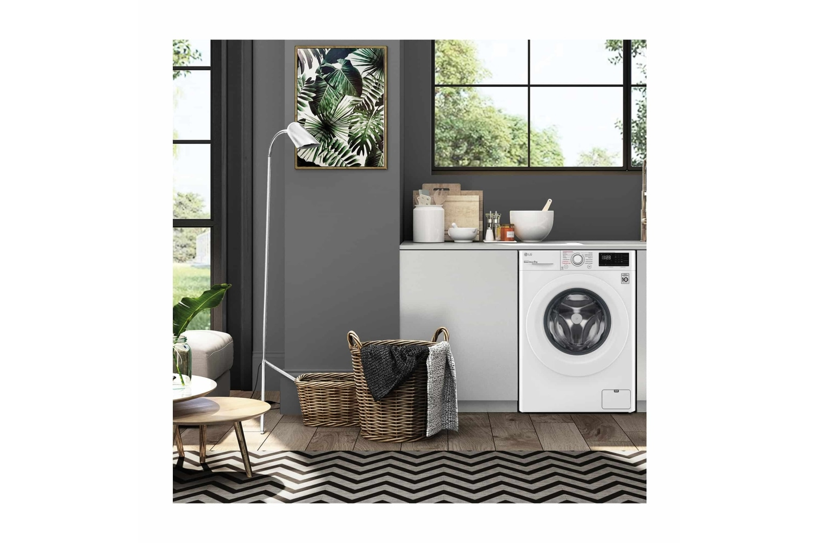 LG F4WV309S3WA washing machine Front-load – image 7
