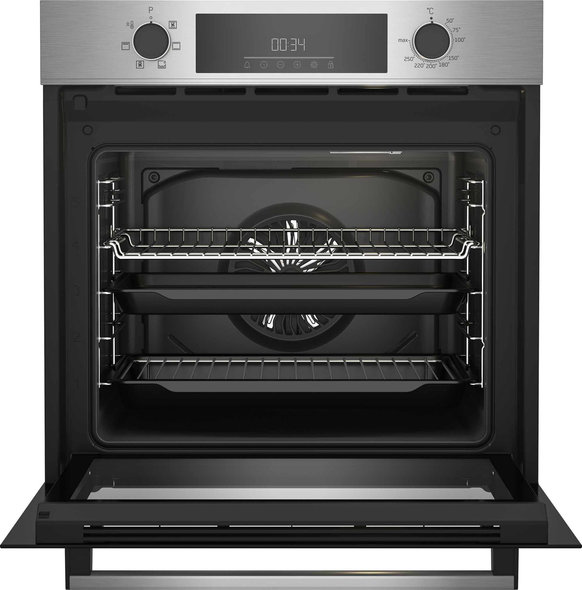 Beko BBQE22300X 60cm Built-In Single Multi-function Oven with AeroPerfectTM – image 4