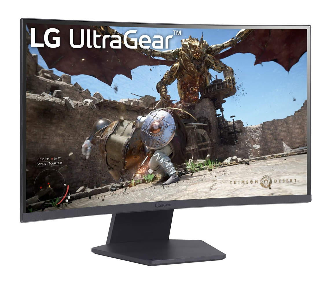 Monitor Gamer LG UltraGear 27GS60QC - 27" - QHD - 180Hz - HDMI - DisplayPort - Curvo - 27GS60QC-B Monitor Gamer LG UltraGear 27GS60QC - 27" - QHD - 180Hz - HDMI - DisplayPort - Curvo - 27GS60QC-B