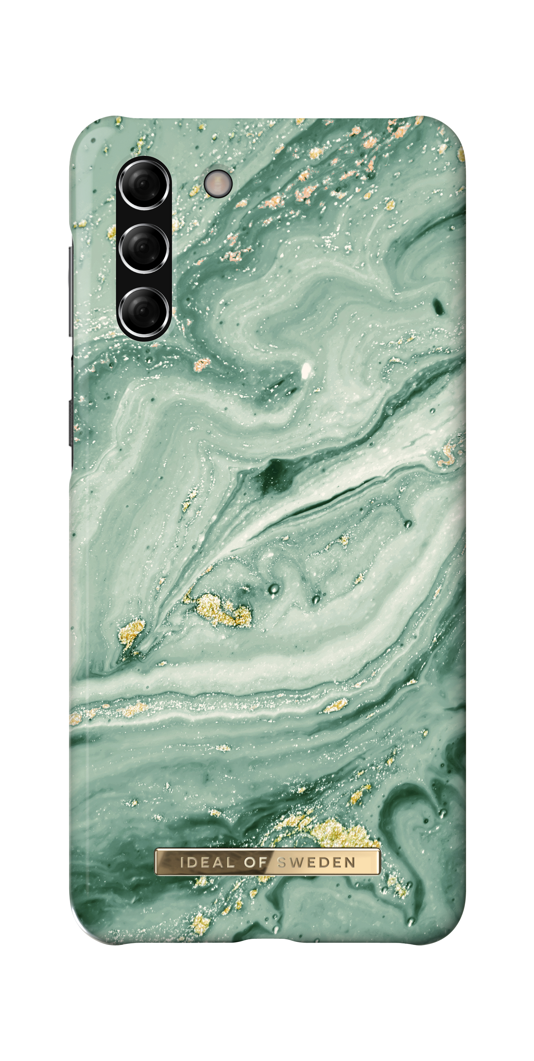 iDeal of Sweden Printed Case Galaxy S21Plus Mint Swirl Marble – image 3