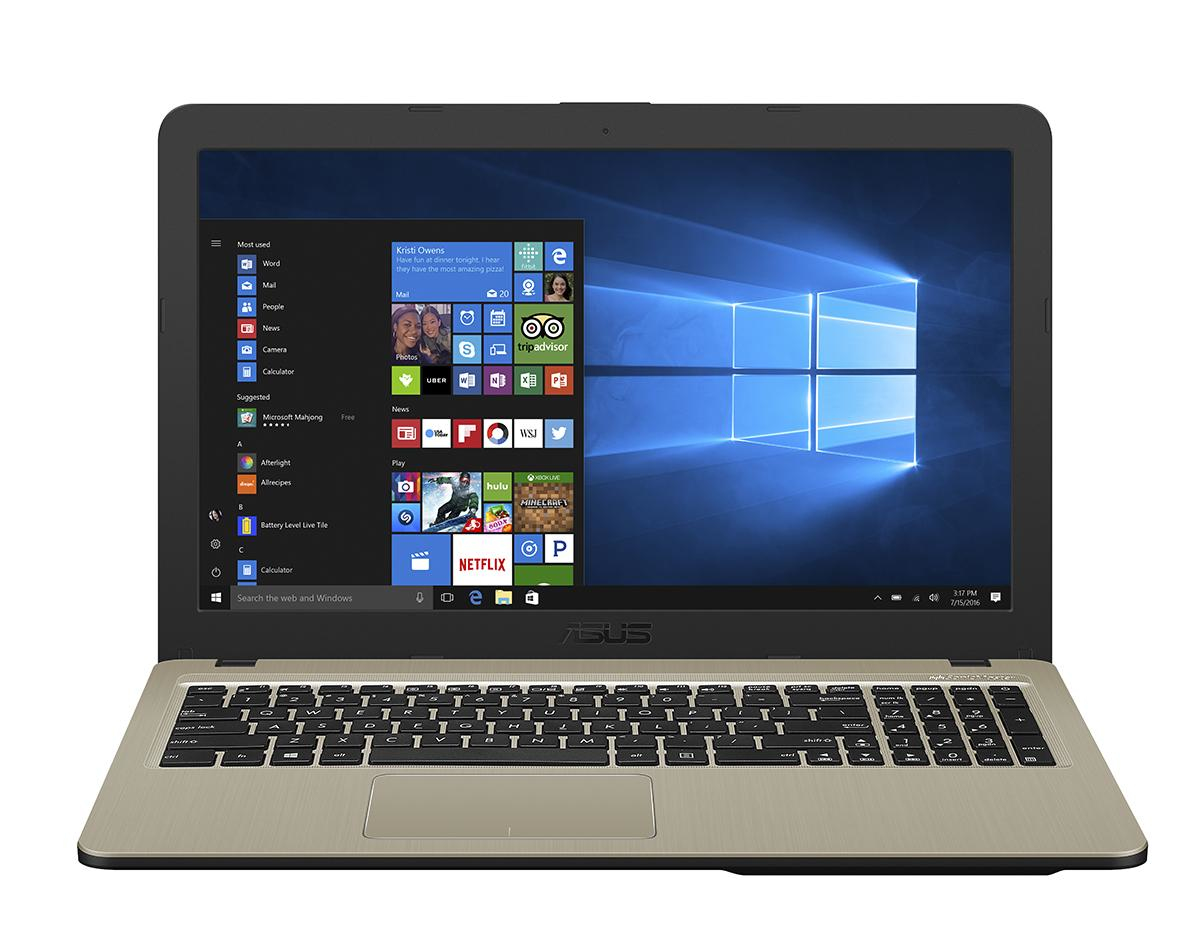 ASUS Vivobook 15 X540UA-GQ165T laptop Intel® Core™ i5 i5-7200U 39.6 cm (15.6") 4 GB DDR4-SDRAM 1 TB HDD Windows 10 Home Black, Chocolate – image 1