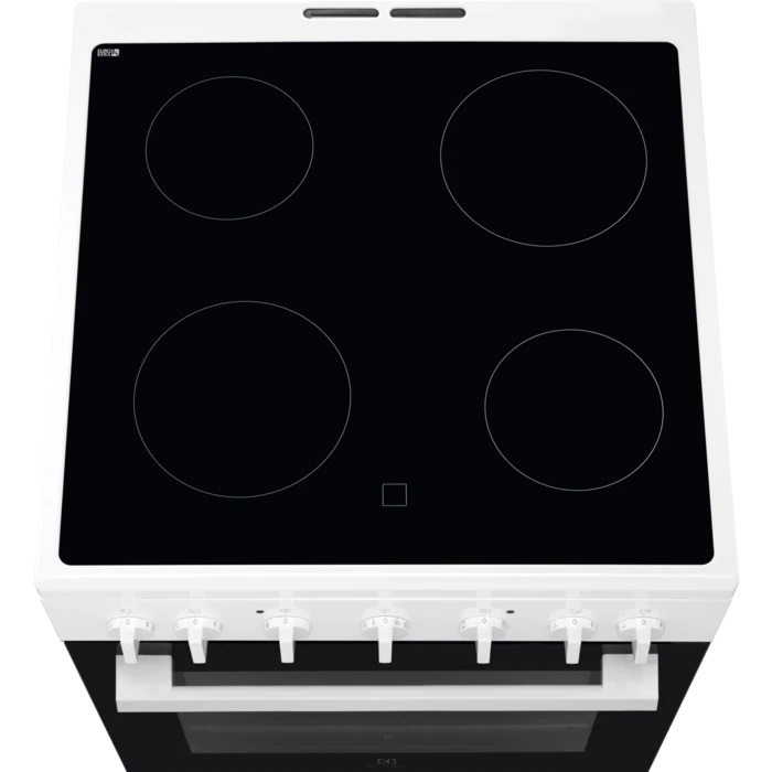 Electrolux LKR620002W Freestanding cooker Electric Ceramic hob White – image 2