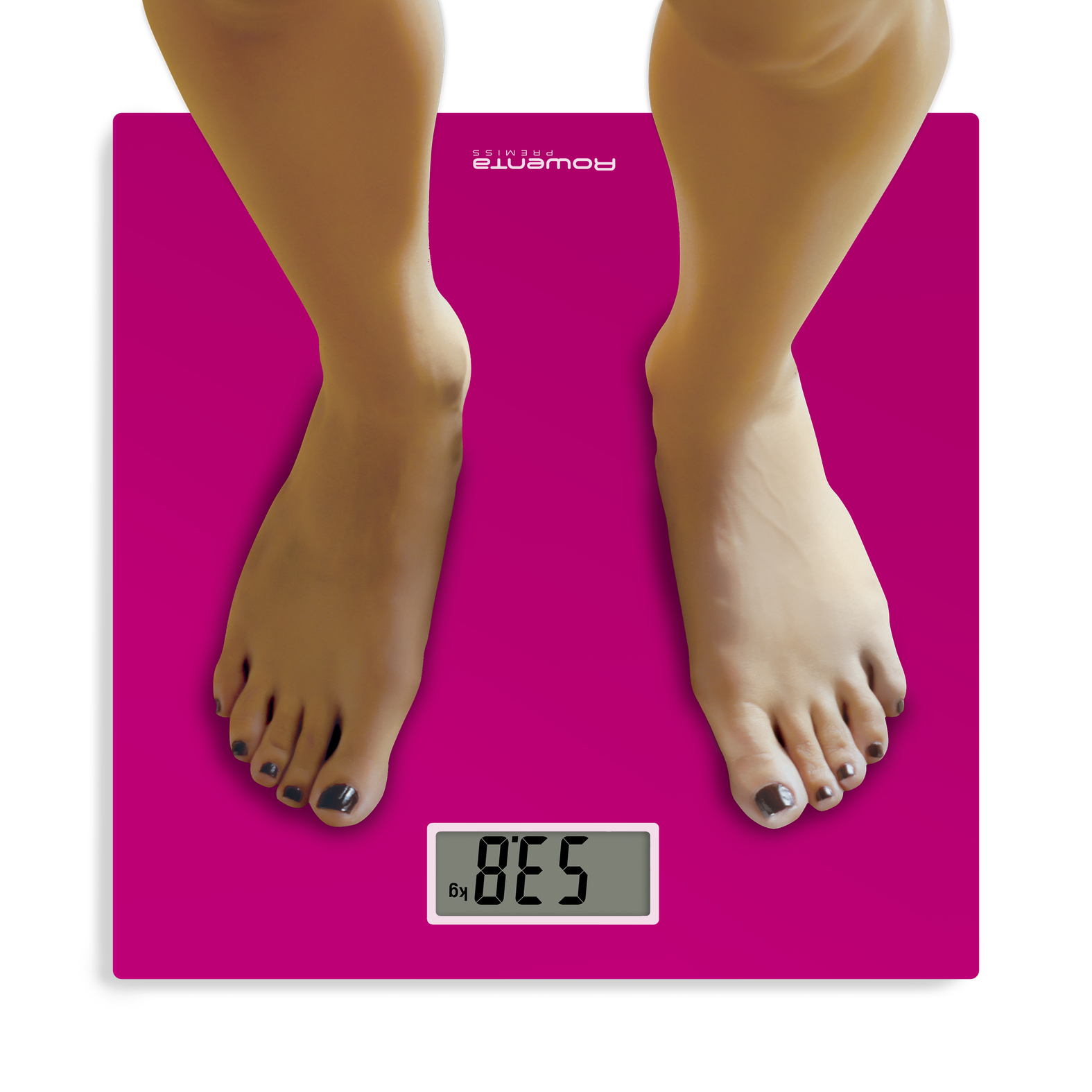 Rowenta Premiss BS1403 Square Pink Electronic personal scale – image 4