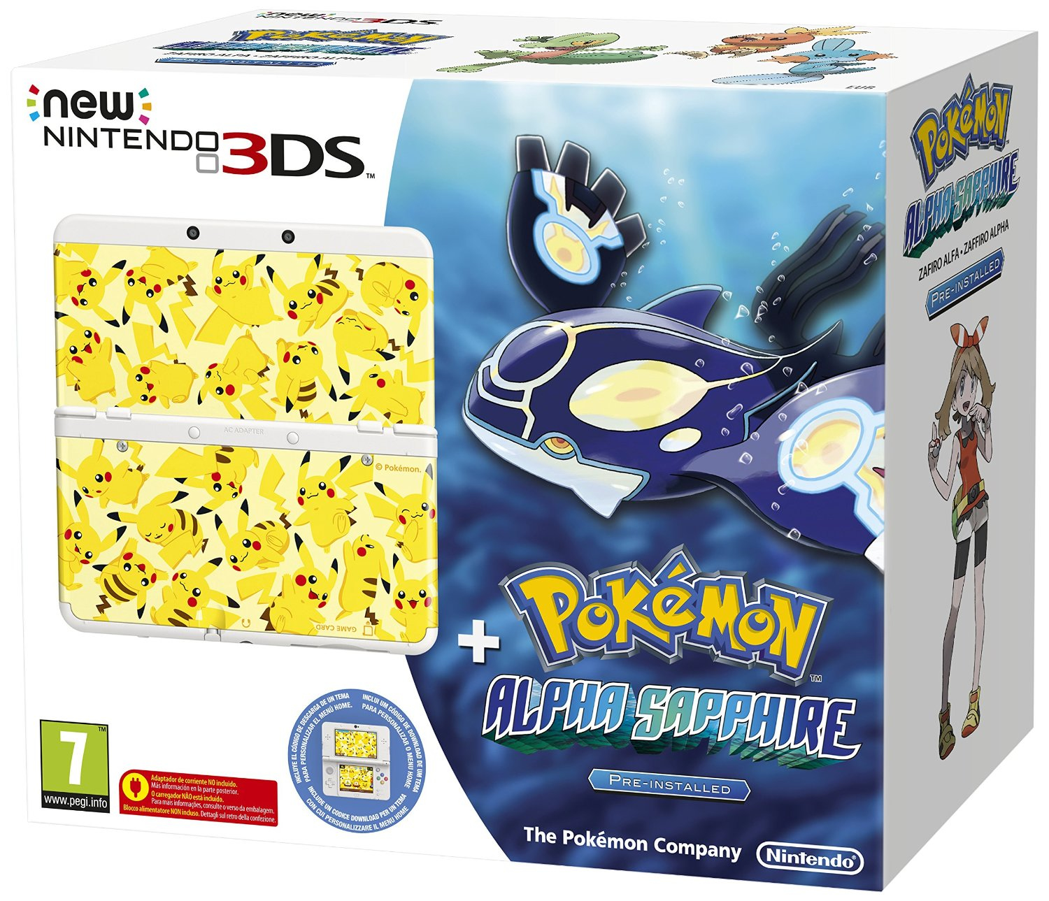 Nintendo New 3DS + Pokémon Alpha Sapphire Ltd Ed – image 1