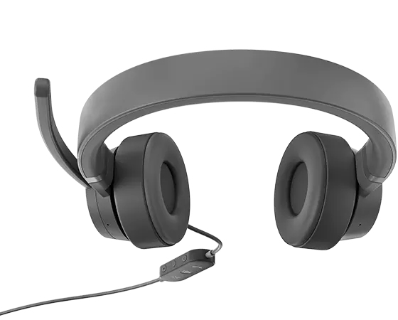 Lenovo GXD1C99243 headphones/headset Wired Head-band Calls/Music USB Type-C Grey – image 7