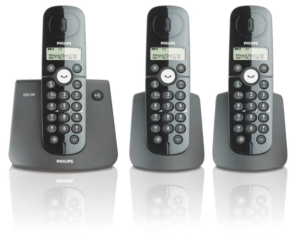 Philips CD1403B Cordless telephone