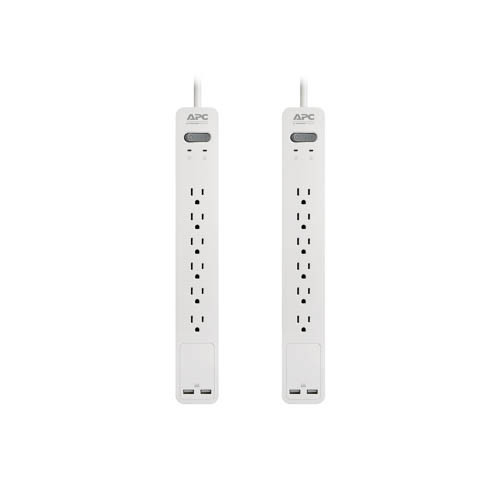 APC PE64U2WGDP power distribution unit (PDU) 6 AC outlet(s) White – image 2