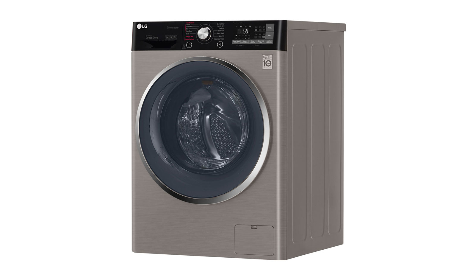 LG F4J9JSP2T washer dryer Freestanding Front-load Brown – image 2