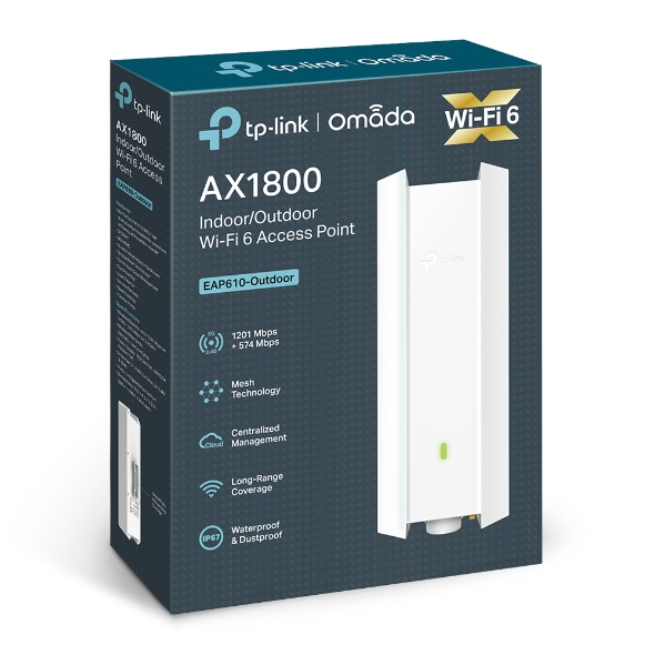 TP-Link Omada EAP610-Outdoor 1800 Mbit/s White Power over Ethernet (PoE) – image 5