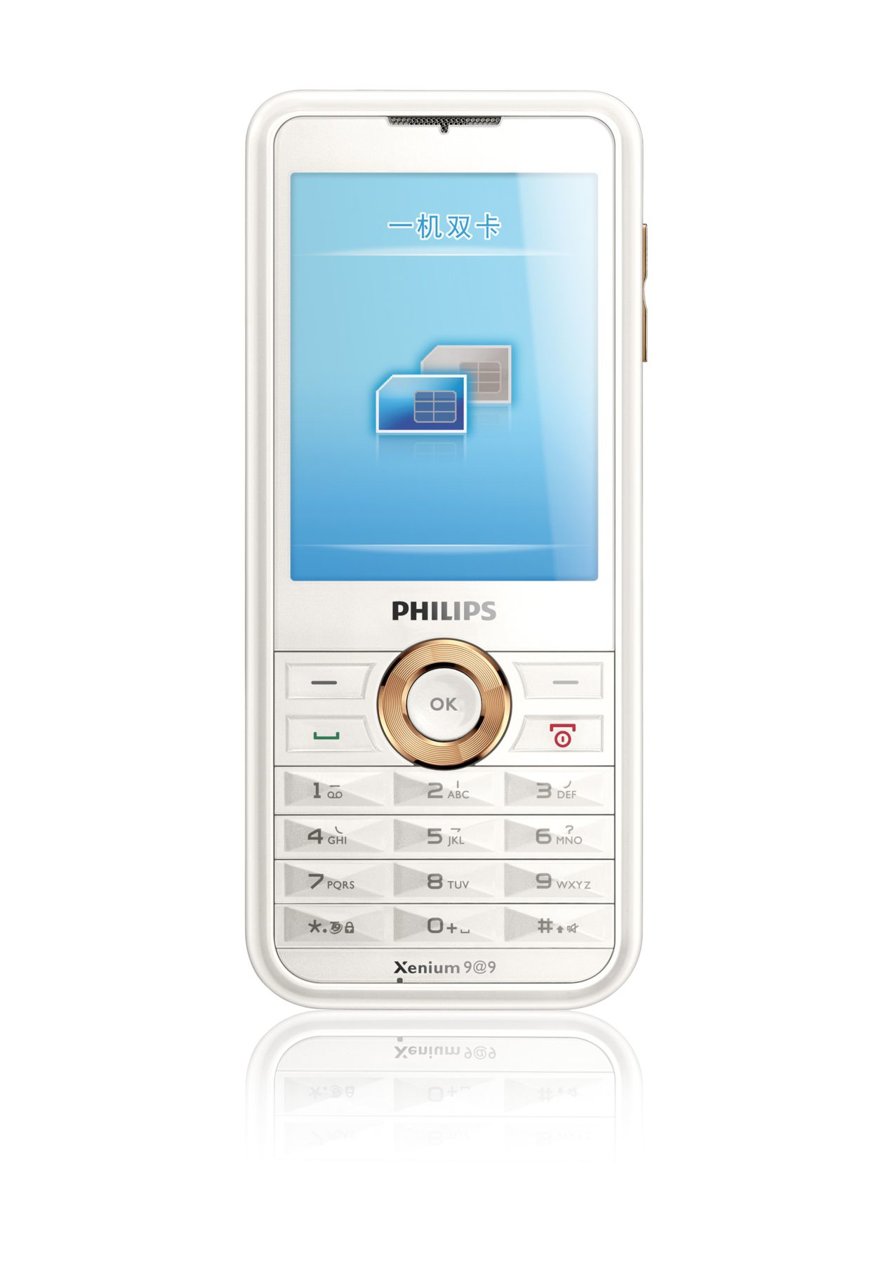 Philips Xenium CTF511WHT/40 mobile phone – image 1