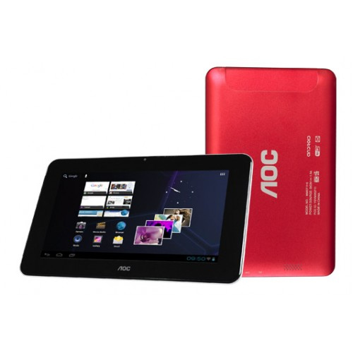 AOC MW0712 ARM 8 GB 17.8 cm (7") 1 GB Wi-Fi 4 (802.11n) Android Black, Red – image 2