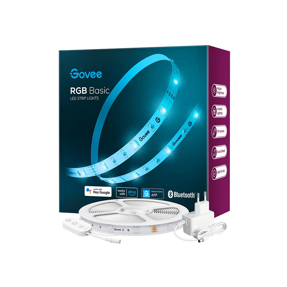 Govee RGB LED Stripe Basic Smart strip light Wi-Fi/Bluetooth 12 W