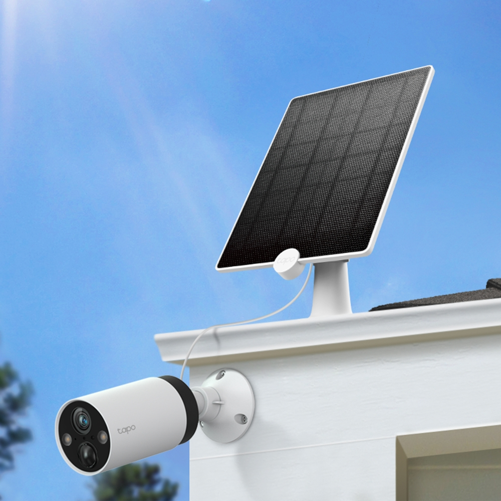 Resim TP-Link Tapo Solar Panel 4.5W, 5.2V Çıkış, IP65, Micro-USB