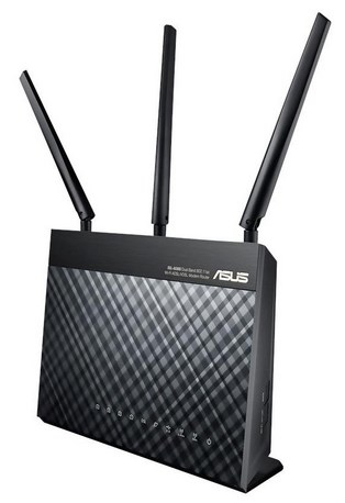 ASUS DSL-AC68U wireless router Gigabit Ethernet Dual-band (2.4 GHz – image 2