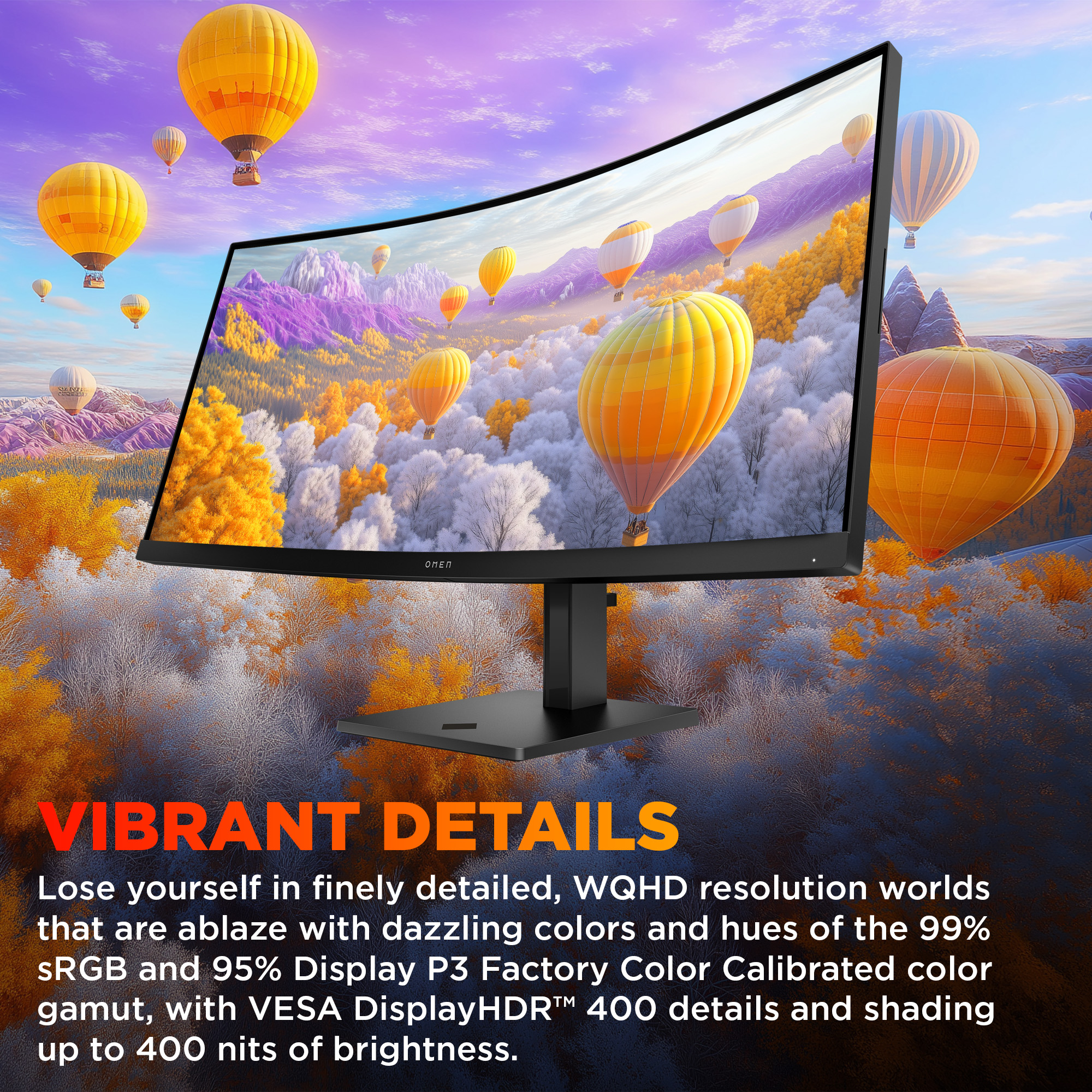 HP OMEN 34 inch WQHD 180Hz Curved Gaming Monitor - OMEN 34c G2 – image 9