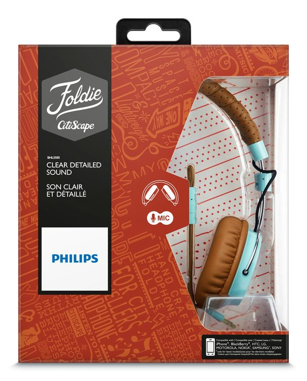 Philips SHL5505GB/28 headphones/headset Wired In-ear Brown – image 2