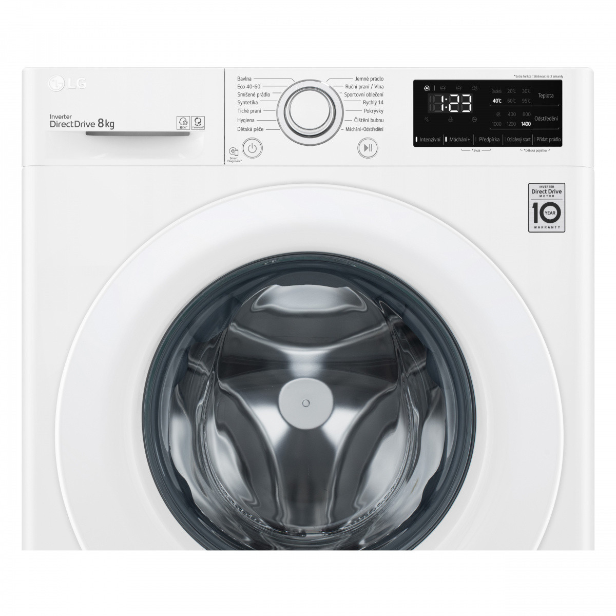 LG FB48V3TN3W washing machine Front-load – image 7