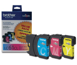 Brother LC613PKS ink cartridge 3 pc(s) Original Standard Yield Cyan, Magenta, Yellow