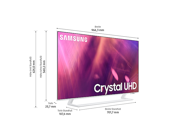 Samsung AU9089 109.2 cm (43") 4K Ultra HD Smart TV Wi-Fi White – image 7