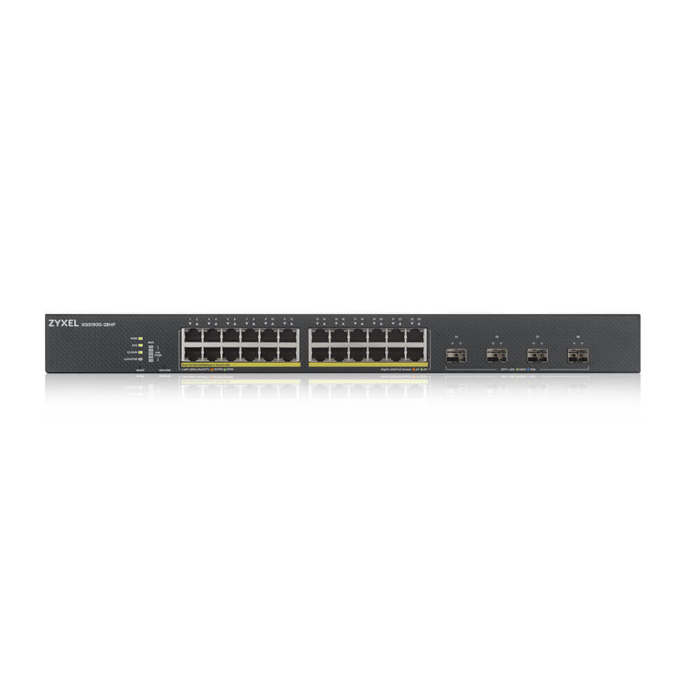 Zyxel XGS1930-28HP Managed L3 Gigabit Ethernet (10/100/1000) Power over Ethernet (PoE) Black – image 2