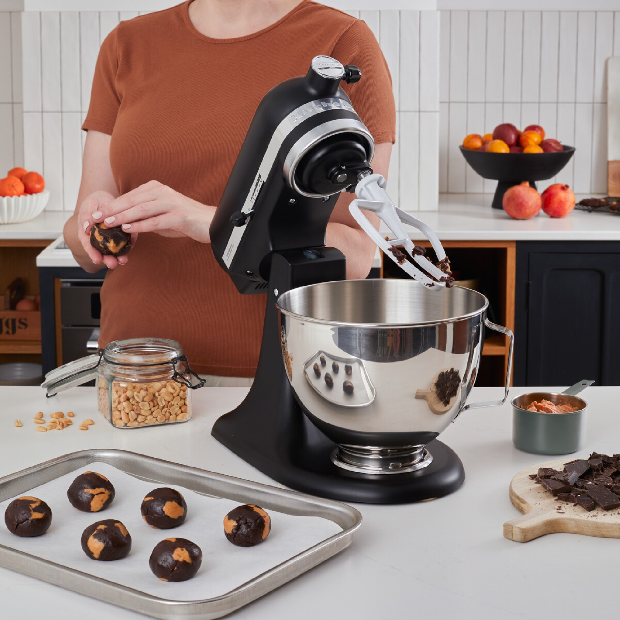 KitchenAid 4.3L Tilt-Head 5KSM95PSBBM Stand Mixer - Matte Black – image 2