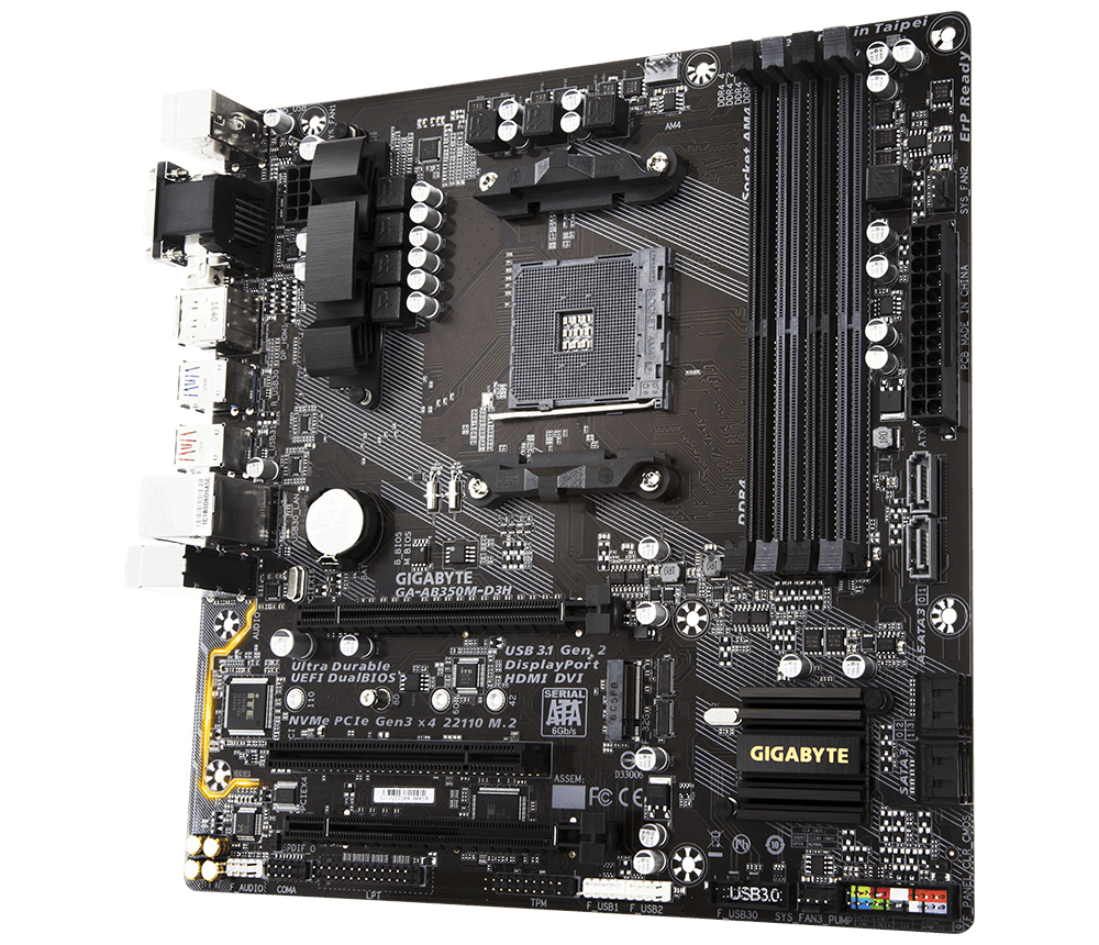 GIGABYTE GA-AB350M-D3H 1.1