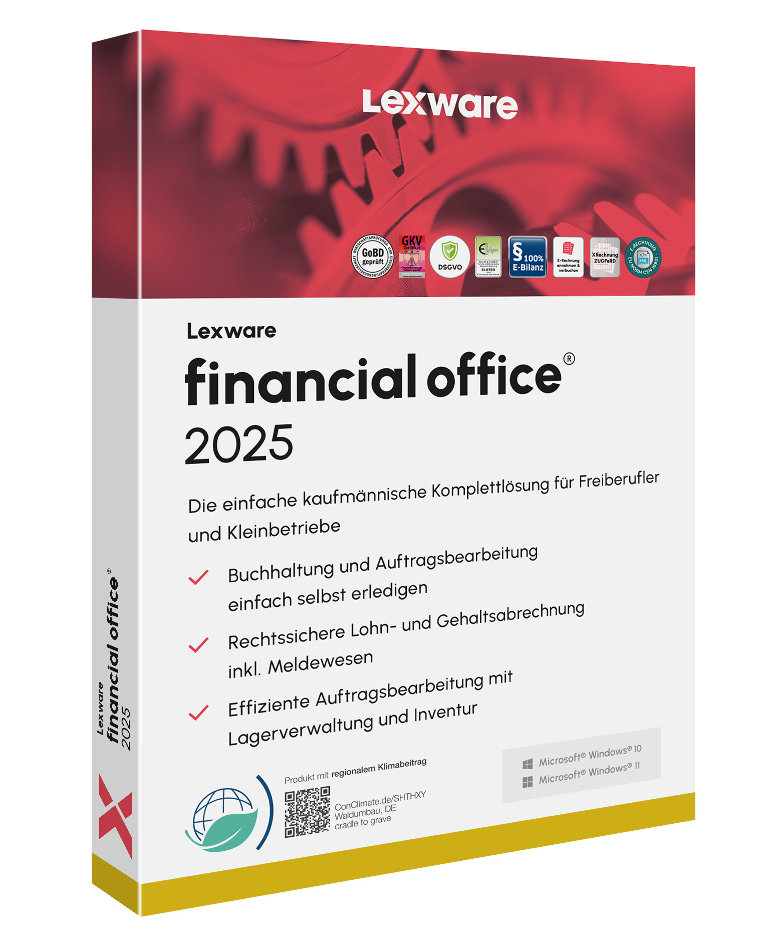 Lexware financial office 2025 Jahresversion (365-Tage) Contabilità 1 anno/i