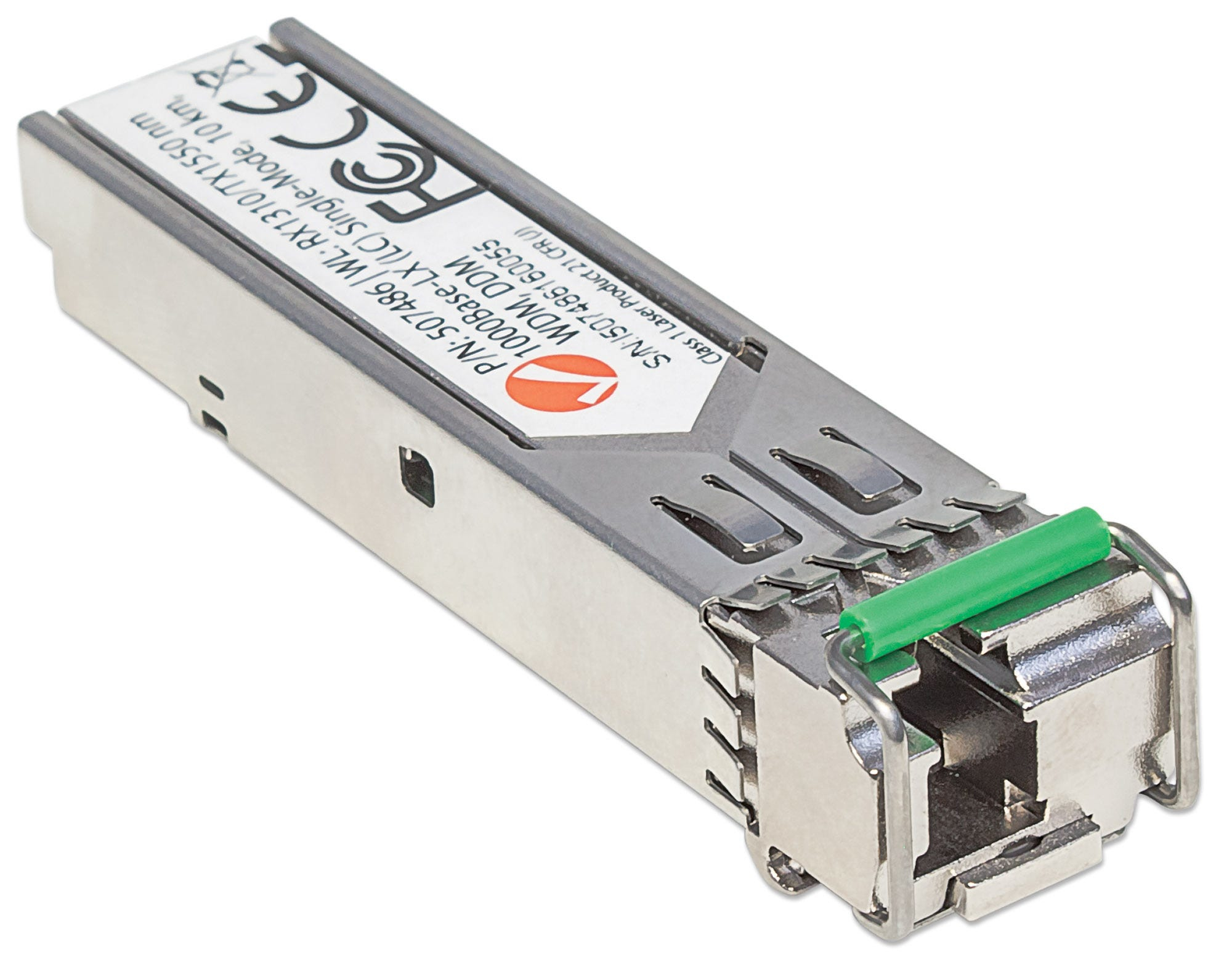 Intellinet Transceiver Module Optical, Gigabit Fiber WDM Bi-Directional SFP, 1000Base-Lx (LC) Single-Mode Port, 10km, Wavelengths: receive (RX) 1310nm and trans – image 2
