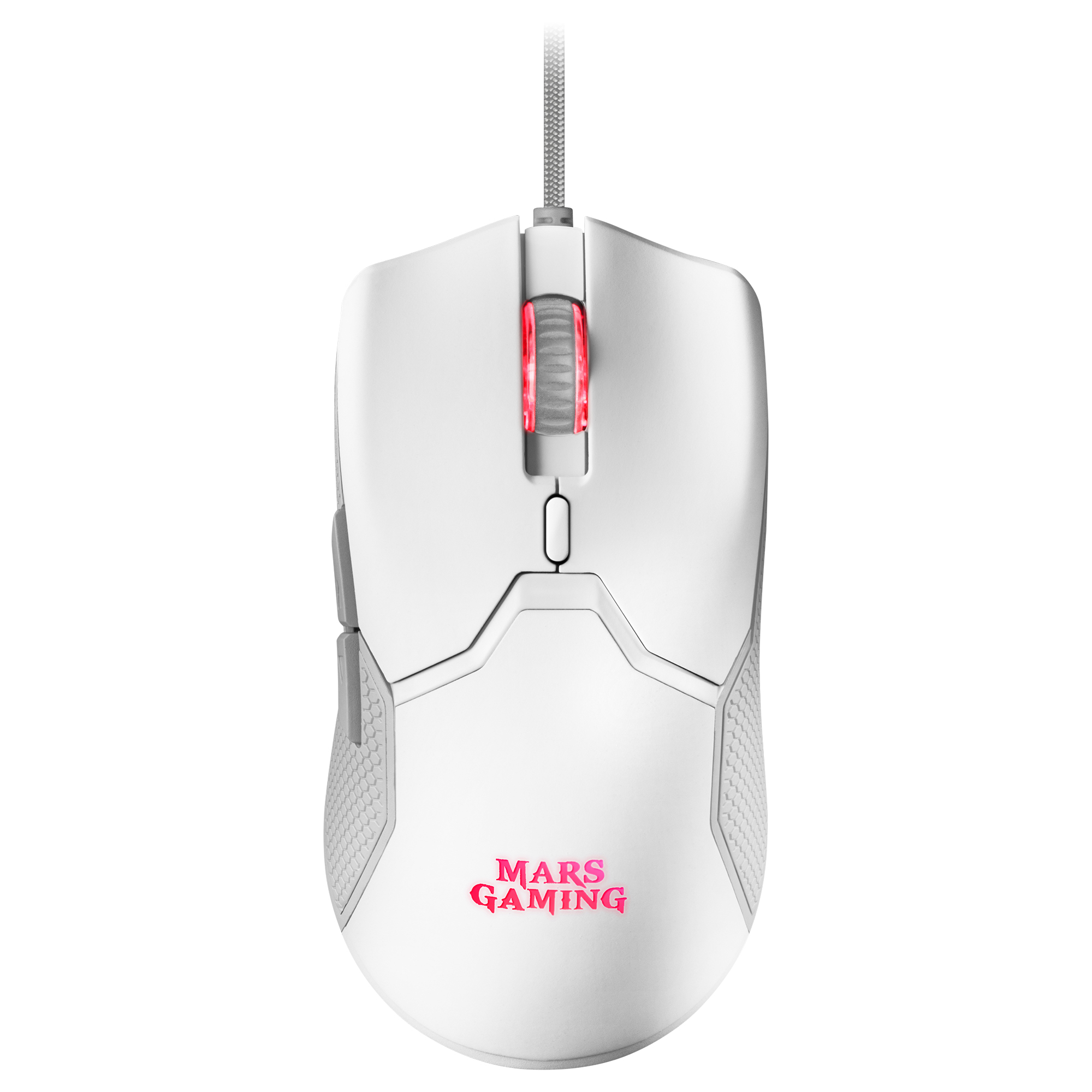 Mars Gaming MCPXWES Combo Keyboard H-Mech FRGB Ultralight Mouse 10000DPI and XXL Mousepad White Spanish Language – image 8