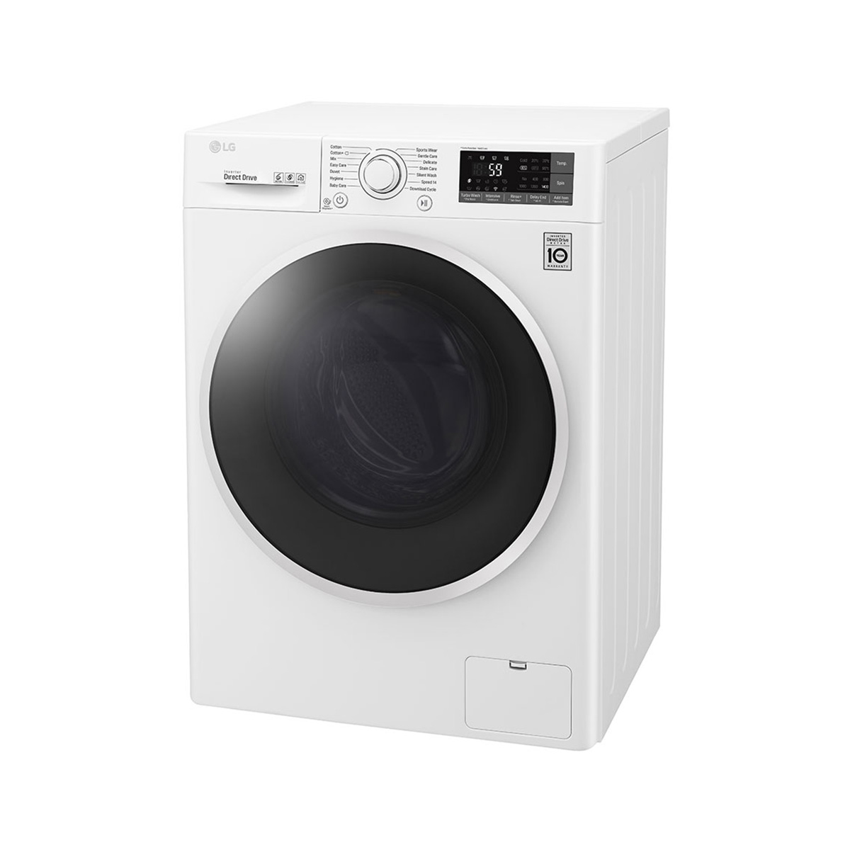 LG F4J7TN1W washing machine Front-load – image 3
