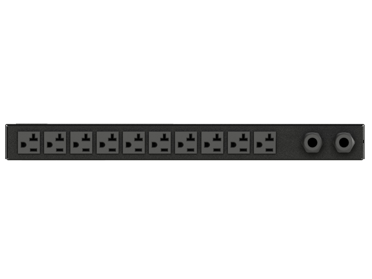 Vertiv Geist AN05M1R0-10S203-2ST5ST5A011-D power distribution unit (PDU) 10 AC outlet(s) 0U Black – image 2