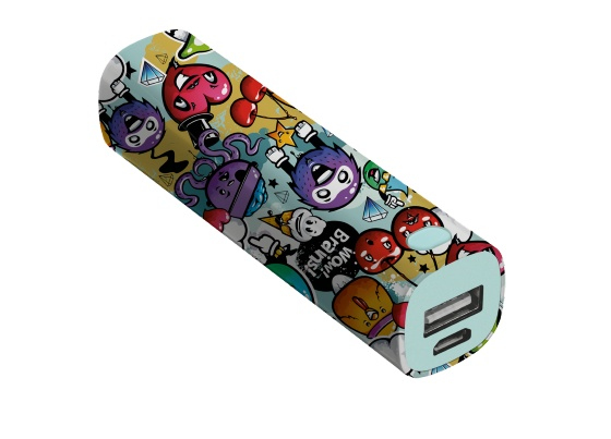 Trust Graffiti 2600 mAh Cyan, Orange, Purple, Red – image 2