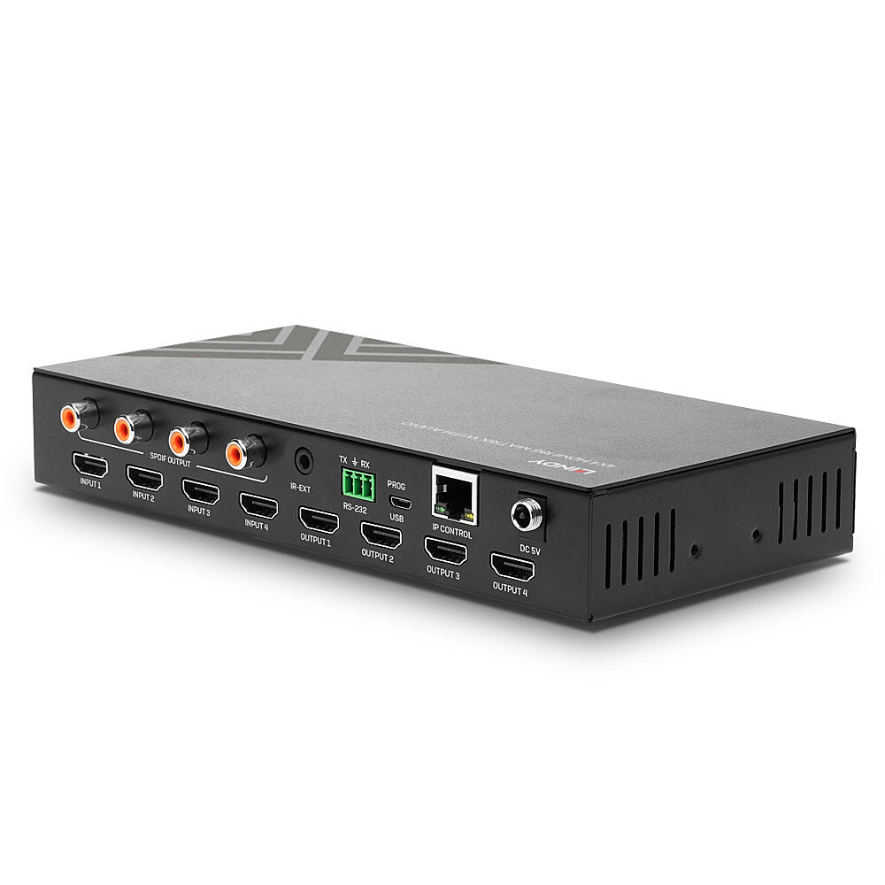 Lindy 4x4 HDMI 18G Matrix Switch with Audio – image 3