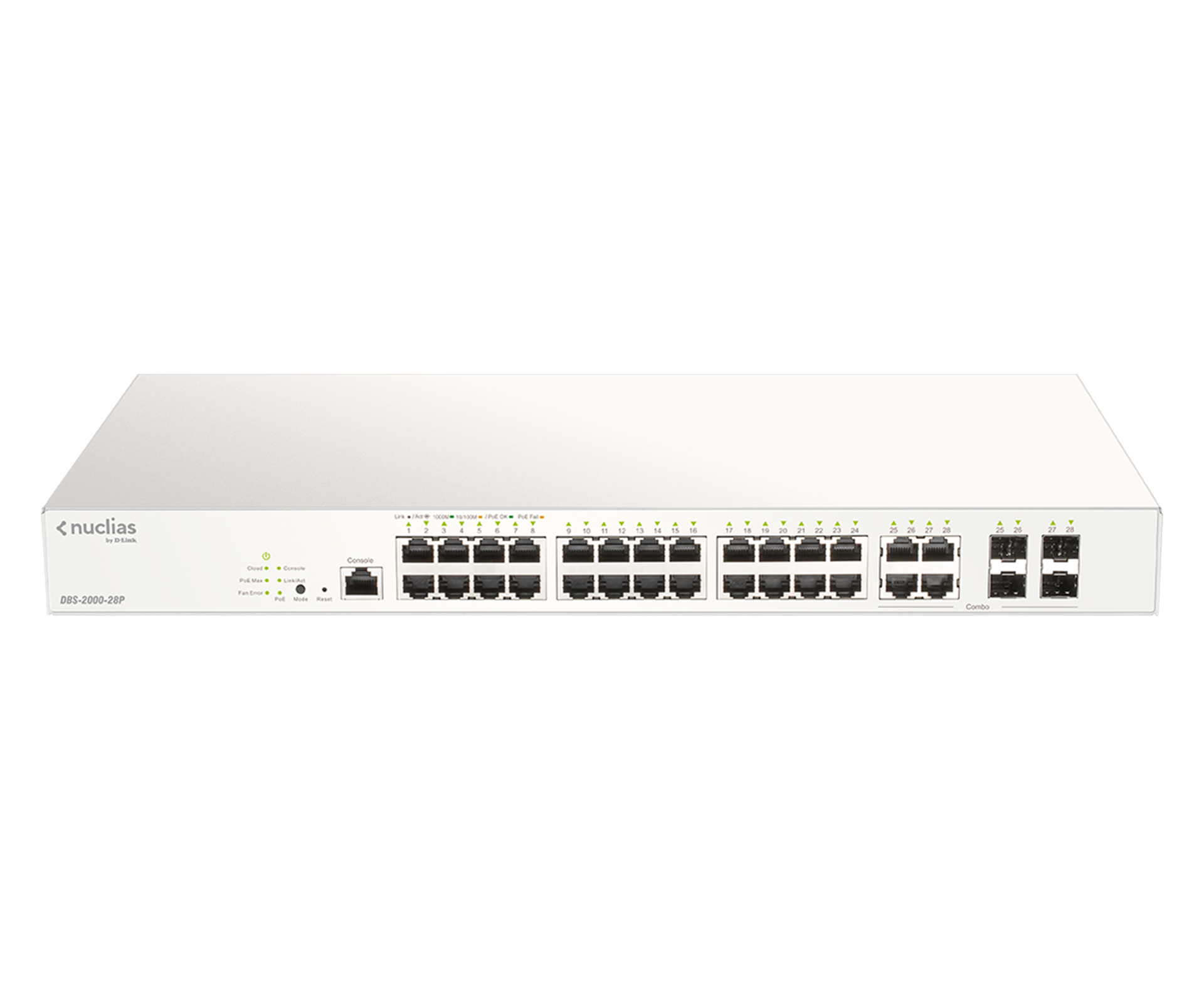 D-Link 28-Port Gigabit PoE+ Nuclias Smart Managed Switch including – image 3