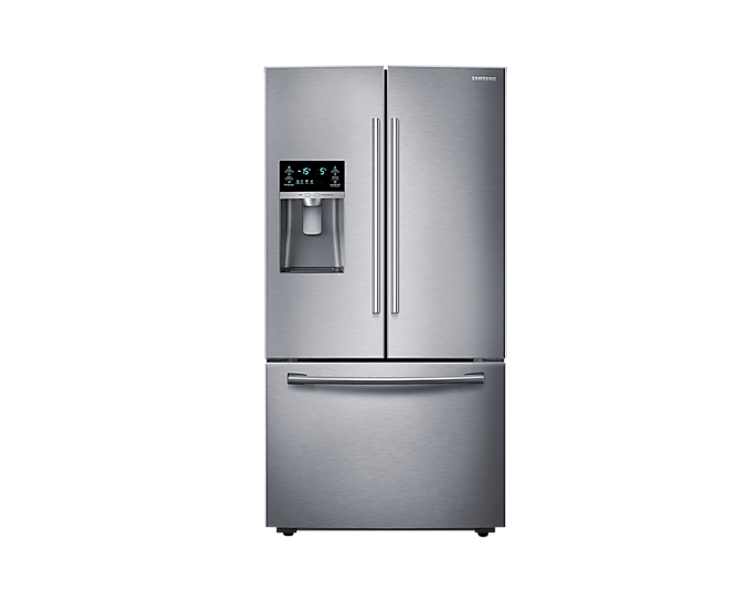 Samsung RF23HCEDBSR side-by-side refrigerator Silver – image 1