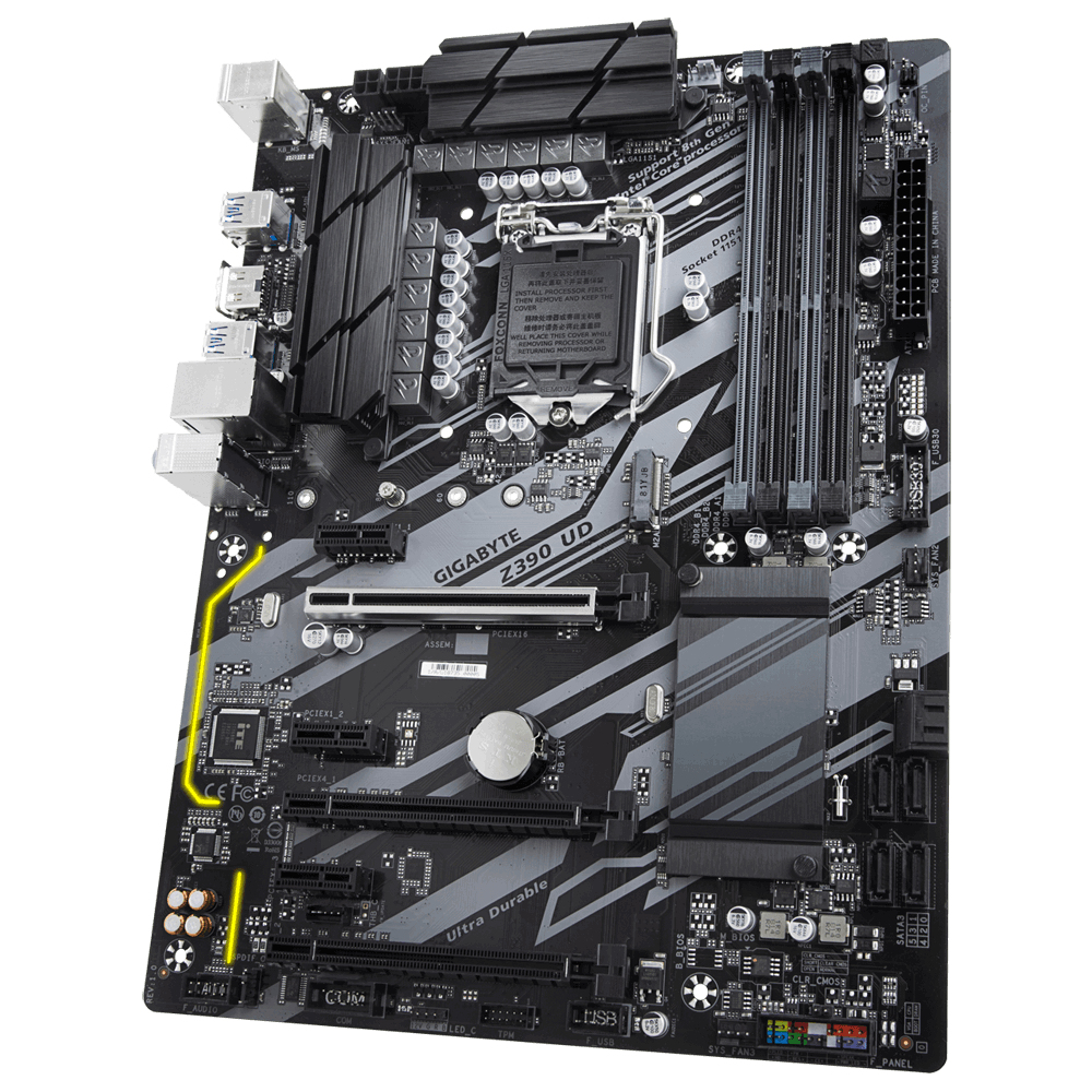 GIGABYTE Z390 UD – image 4