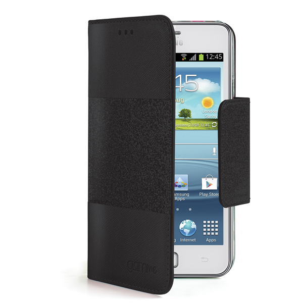 Celly GLAGES2PBK mobile phone case Folio Black