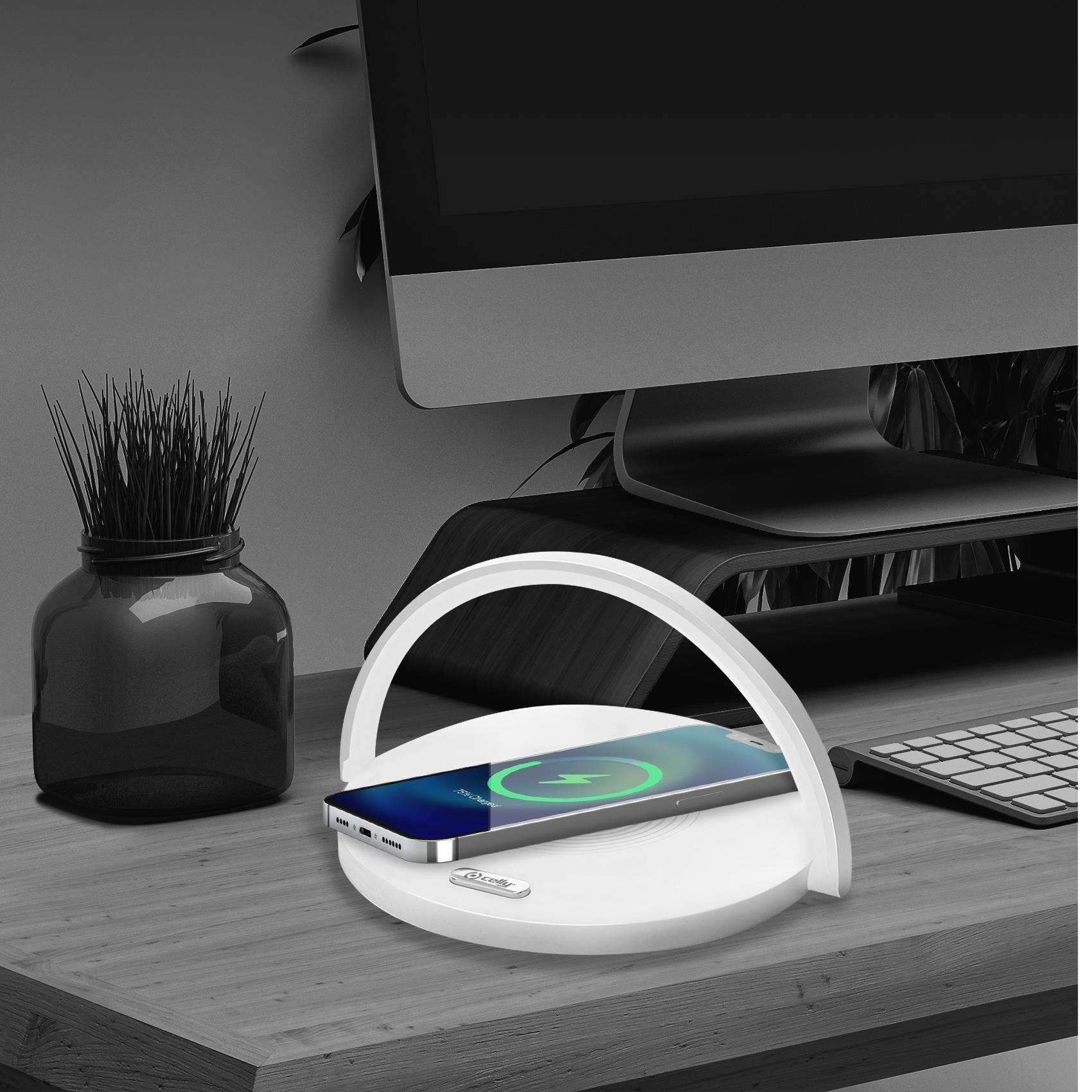 Celly WLLIGHTCIRCLEWH mobile device charger Digital camera, Gaming controls, Headphones, Mobile phone, Power bank, Smartphone, Smartwatch, Tablet, Watch, Wearab – image 3