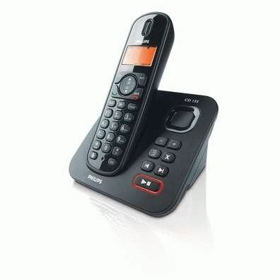 Philips Perfect sound CD1551B/22 telephone DECT telephone Caller ID Black – image 2