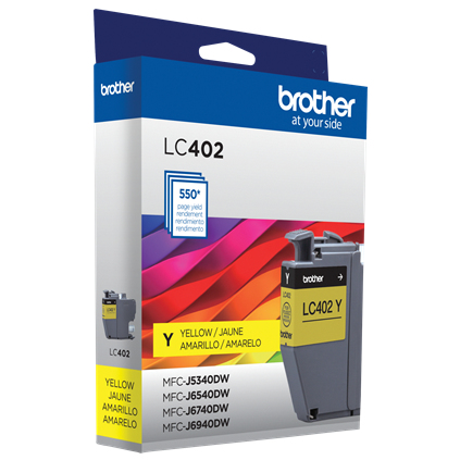 Brother LC402YS ink cartridge 1 pc(s) Original Standard Yield Yellow – image 6