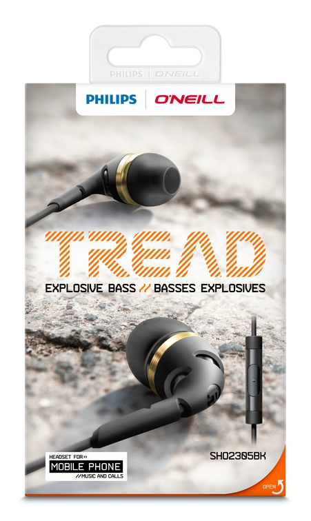 Philips O'Neill SHO2305BK/00 headphones/headset Wired In-ear Black – image 3