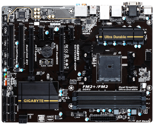 GIGABYTE GA-F2A88X-D3HP – image 1