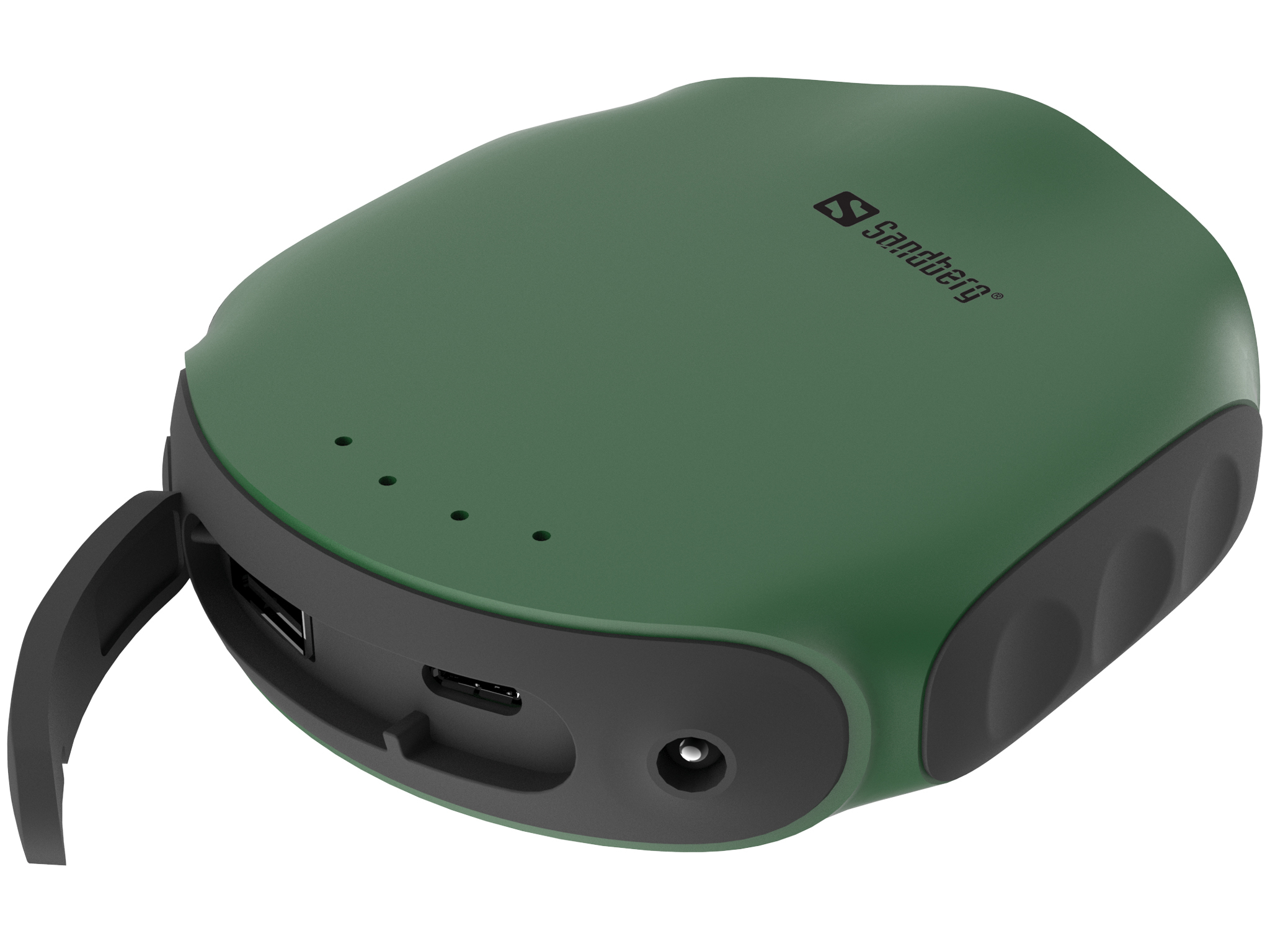 Sandberg Survivor Powerbank 10000 Litium Polymer (LiPo) 10000 mAh Grön, Grå