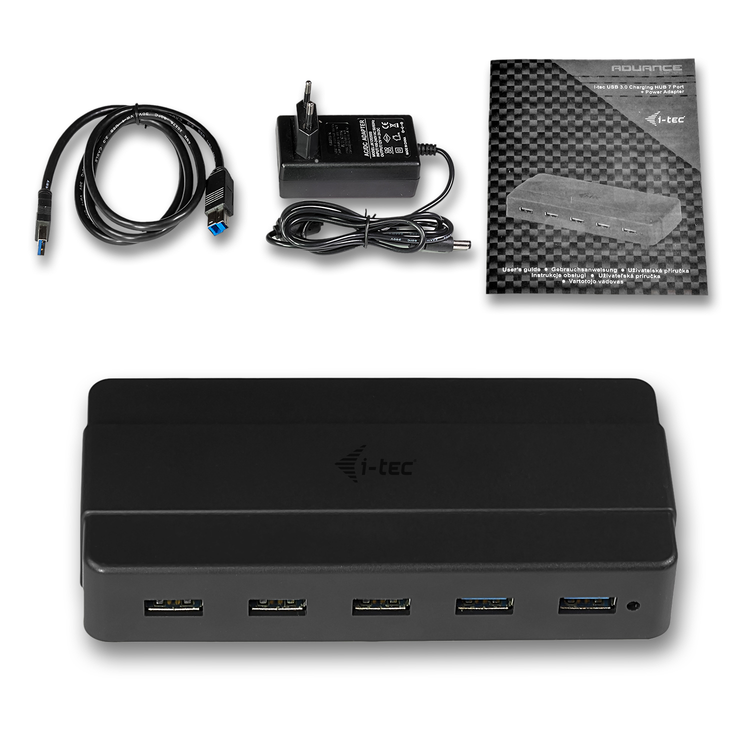 i-tec USB 3.0 Charging HUB 7 Port + Power Adapter – image 5