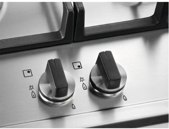 Electrolux EGH7459GOX hob Stainless steel Built-in Gas 4 zone(s) – image 2