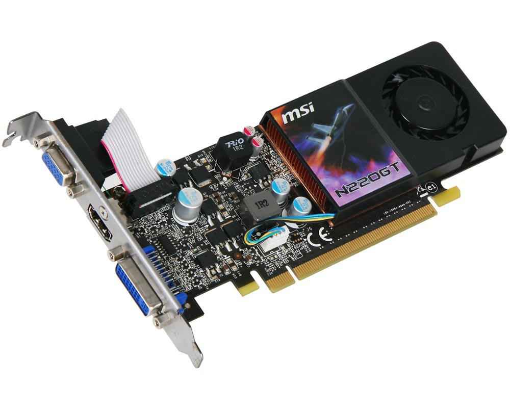 MSI N220GT-MD1GL/D3 graphics card GeForce GT 220 – image 4